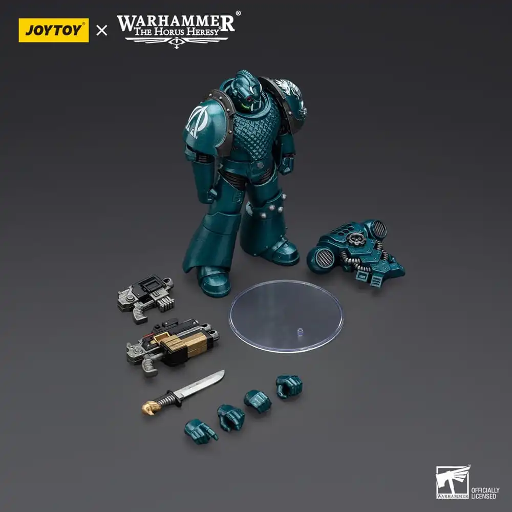 Warhammer The Horus Heresy Action Figure Alpha Legion Head hunter With Banestrike Combi-Bolter And Power Dagger 20 cm